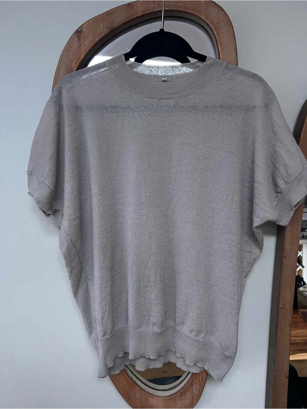 Muji 100% Linen Top